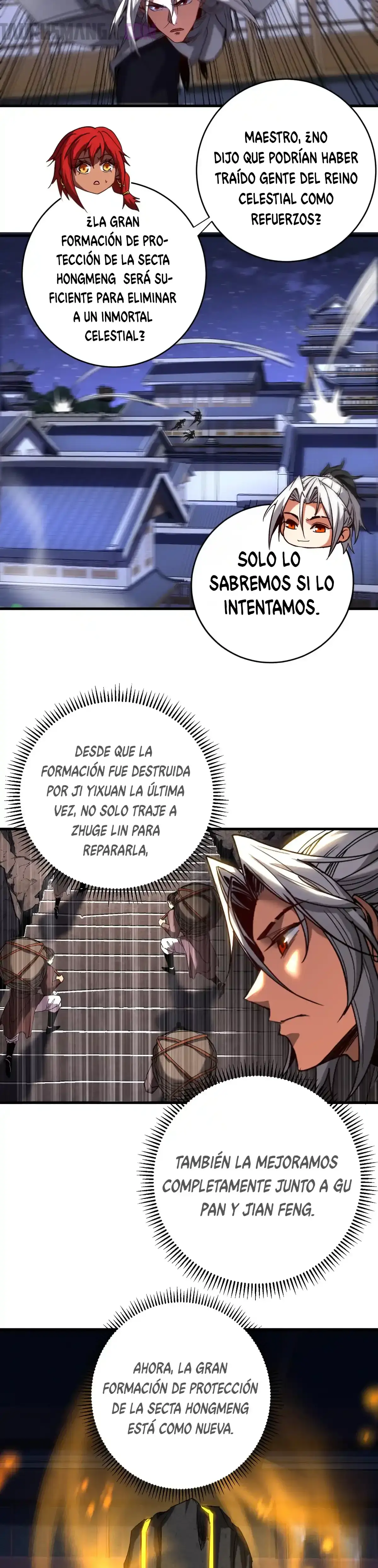 Mientras mis discípulas se matan, yo me relajo! > Capitulo 137 > Page 91